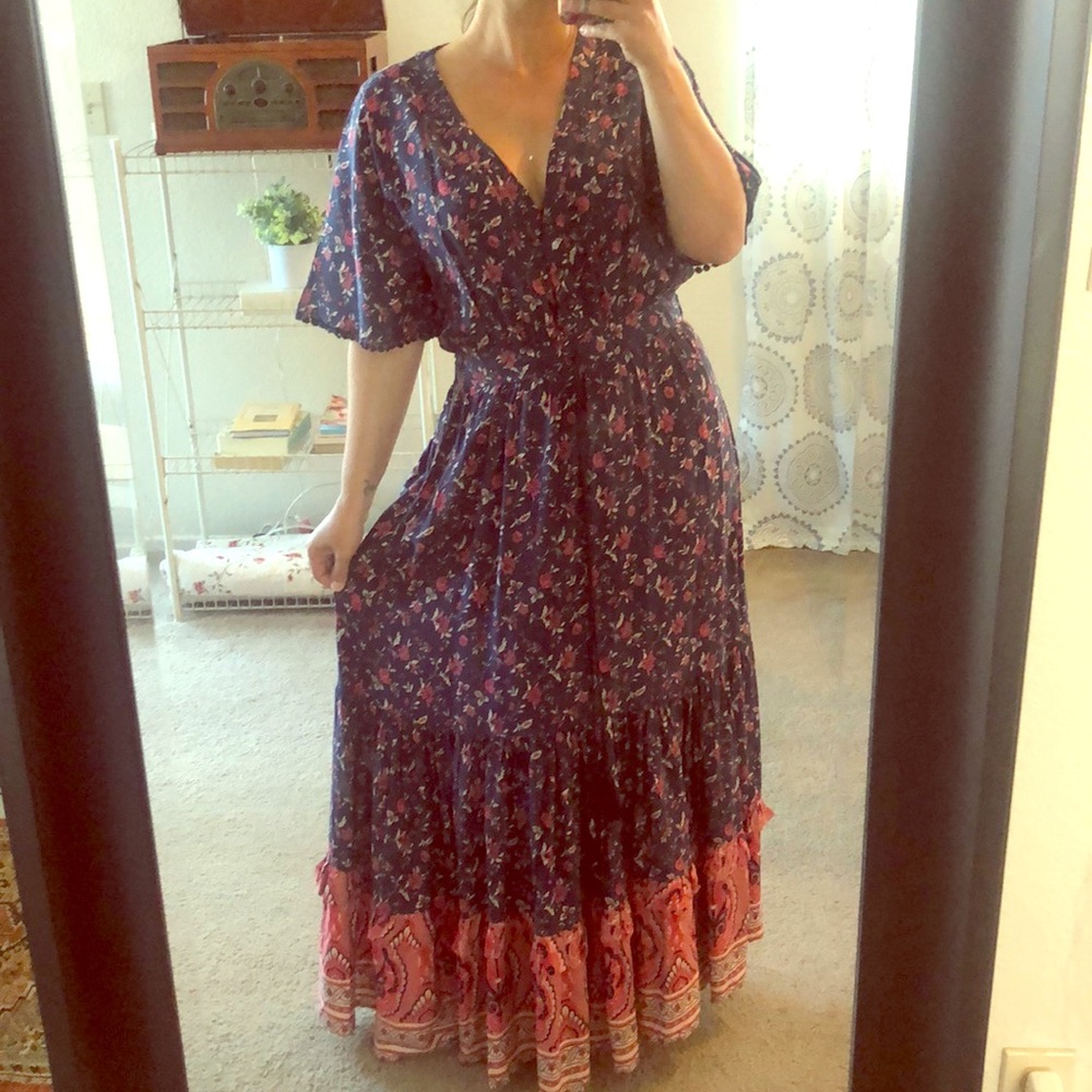 Boho maxi dress